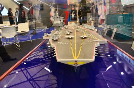 Экспортная версия будущего российского авианосца проекта 23000Э