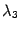 $ {\lambda}_3$