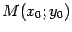 $ M(x_0;y_0)$