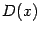 $ D(x)$