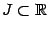 $ J\sbs\mathbb{R}$