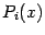 $ P_i(x)$