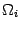 $ {\Omega}_i$