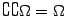 $ \complement\complement{\Omega}={\Omega}$