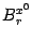 $ B^{x^0}_r$