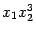 $ x_1x_2^3$