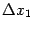 $ {\Delta}x_1$
