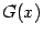 $ G(x)$