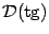 $ \mathcal{D}(\mathop{\rm tg}\nolimits )$