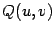 $ Q(u,v)$