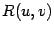 $ R(u,v)$